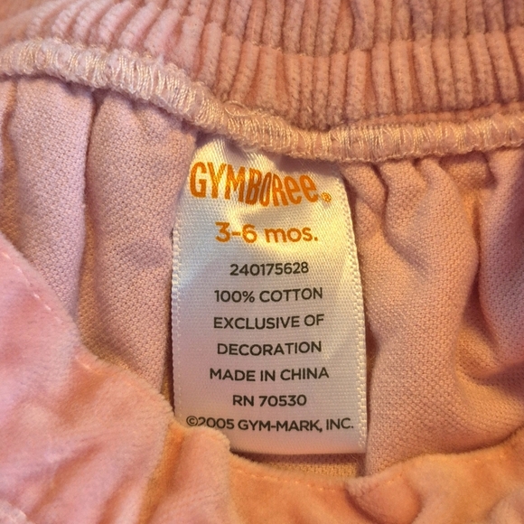 Gymboree girls 3-6 months girls velveteen skirt with attached diaper cover - Picture 4 of 6